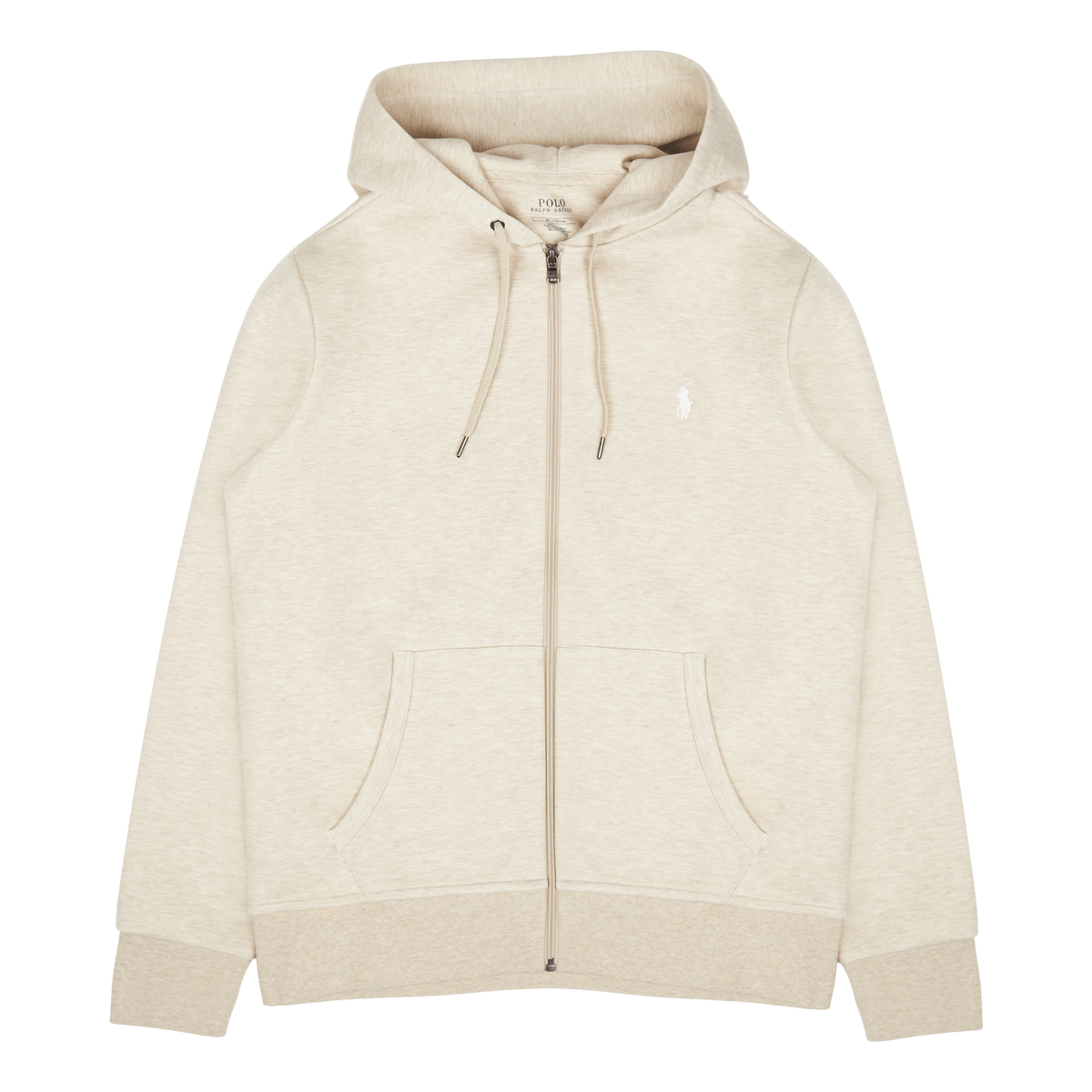 Polo Ralph Lauren Double Knit Zip Hoodie Expedition Dune