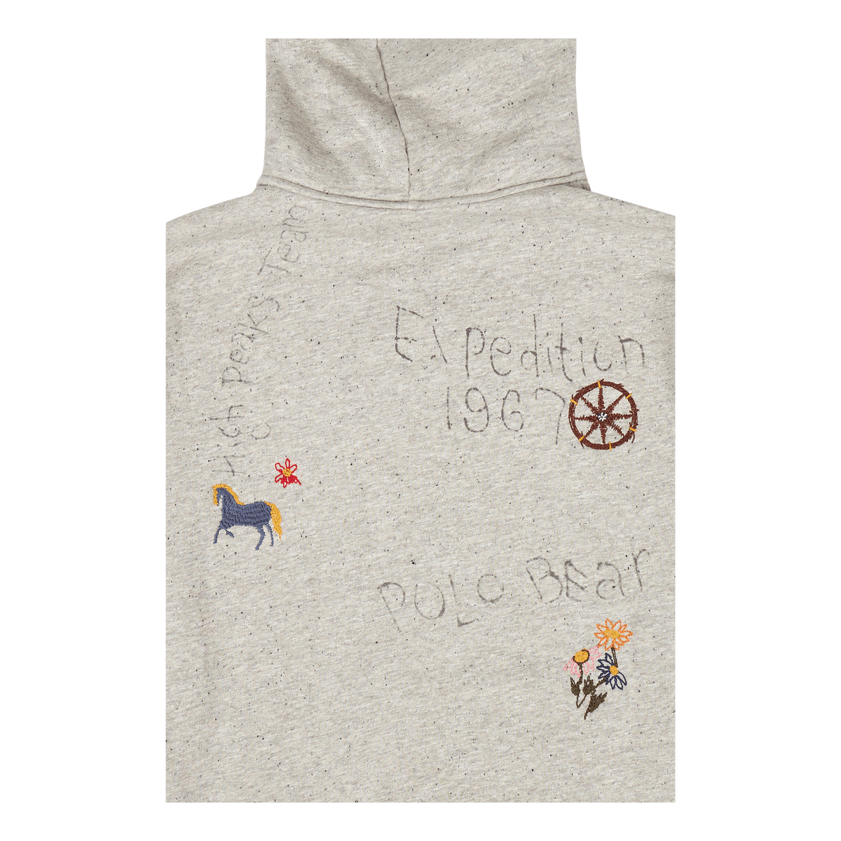 Polo Ralph Lauren Seeded Vintage Hoodie Brooklyn HtrVintage Htr