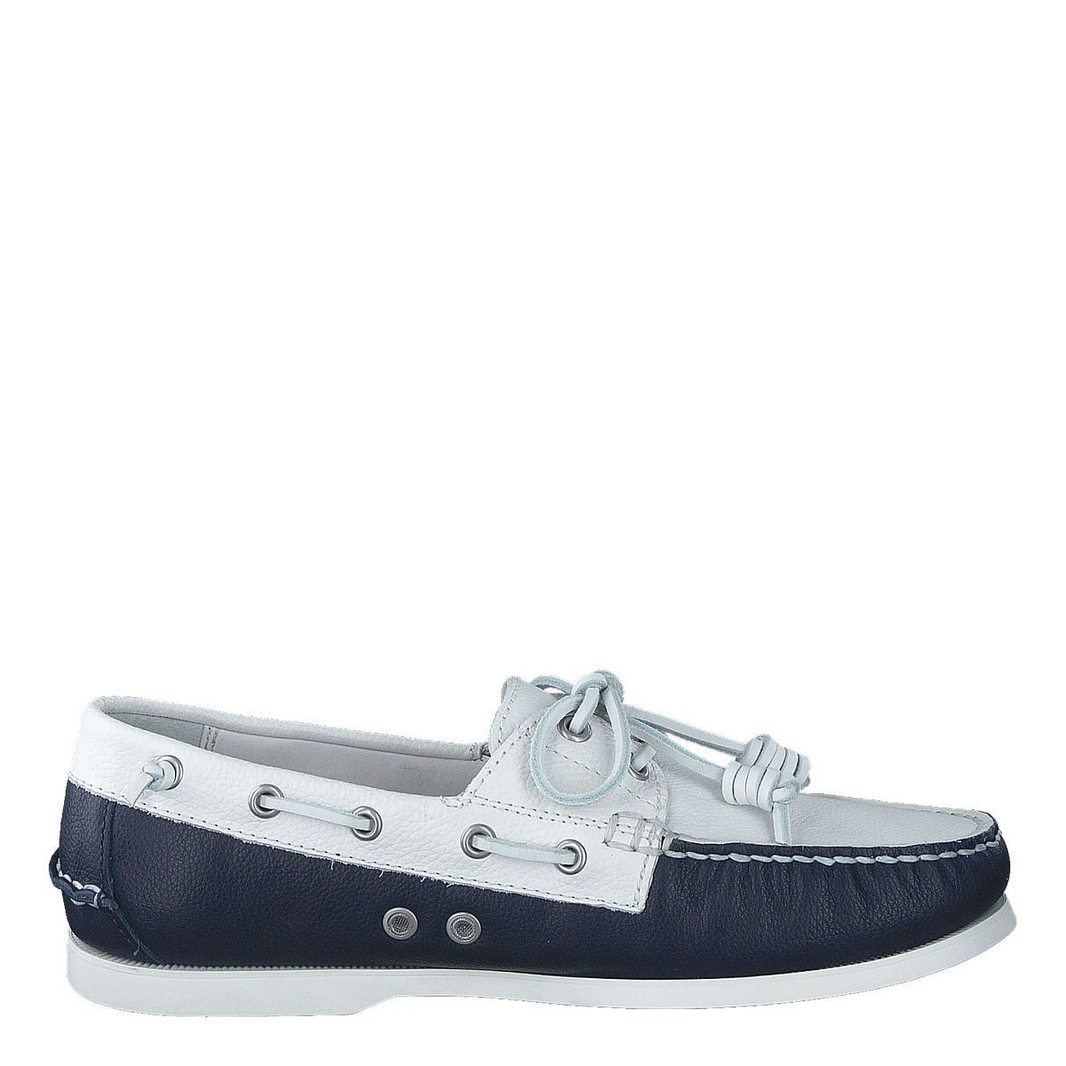 Polo Ralph Lauren Merton Two-Tone Leather Boat Shoe