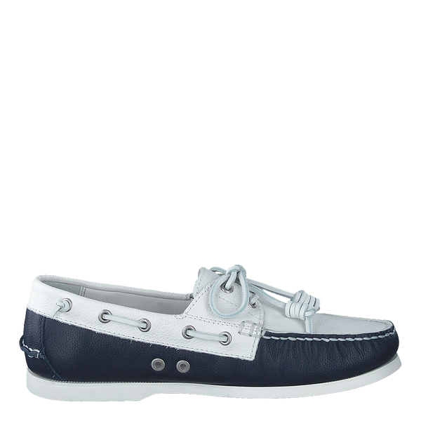 Polo Ralph Lauren Merton Two-Tone Leather Boat Shoe