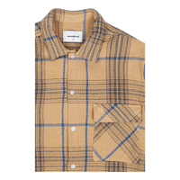 Prize Check Shirt Camel
