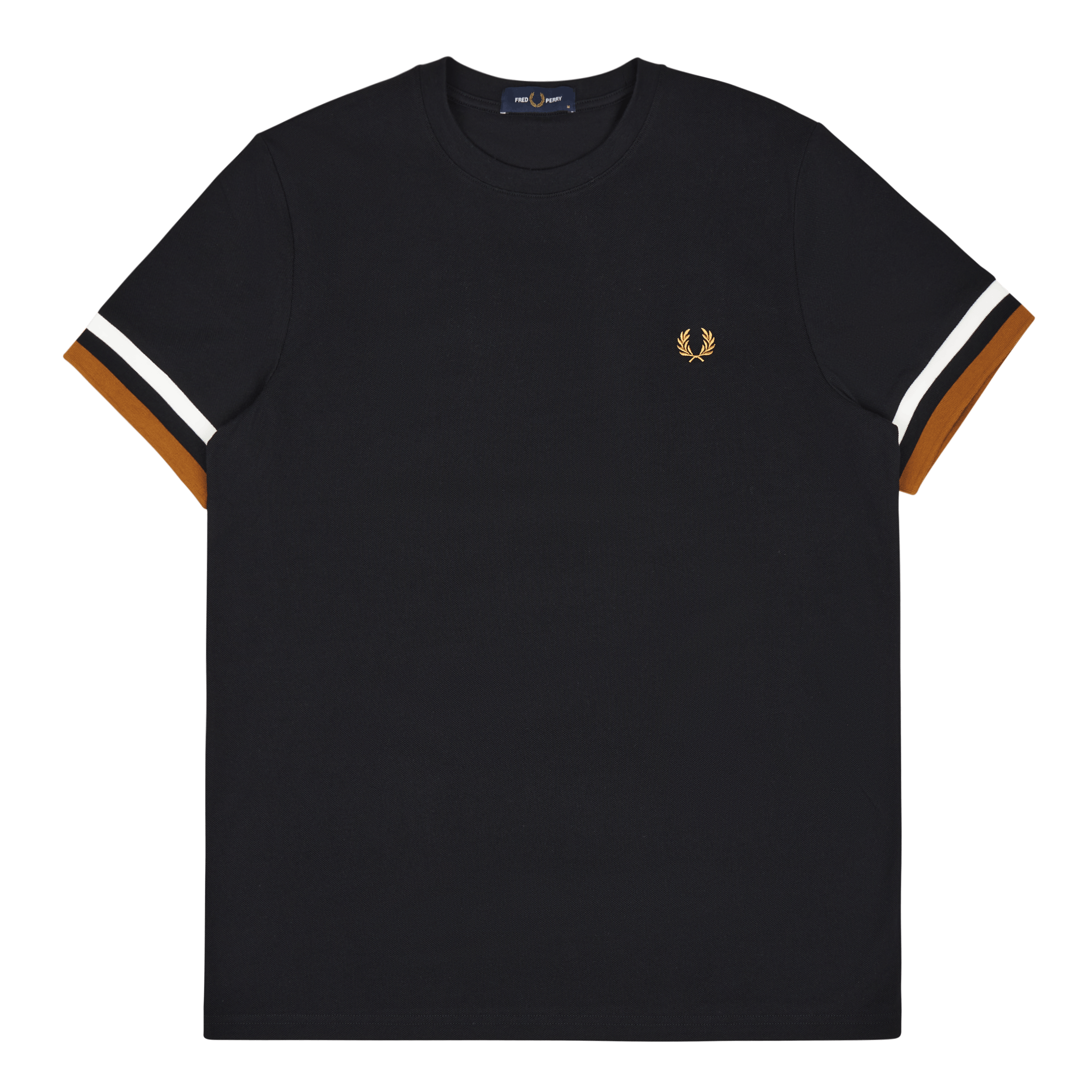 Fred perry black sales tee