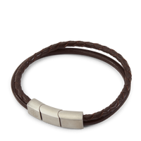 Bracelet Leather  Leather