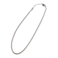 Necklace Steel Silver Steel