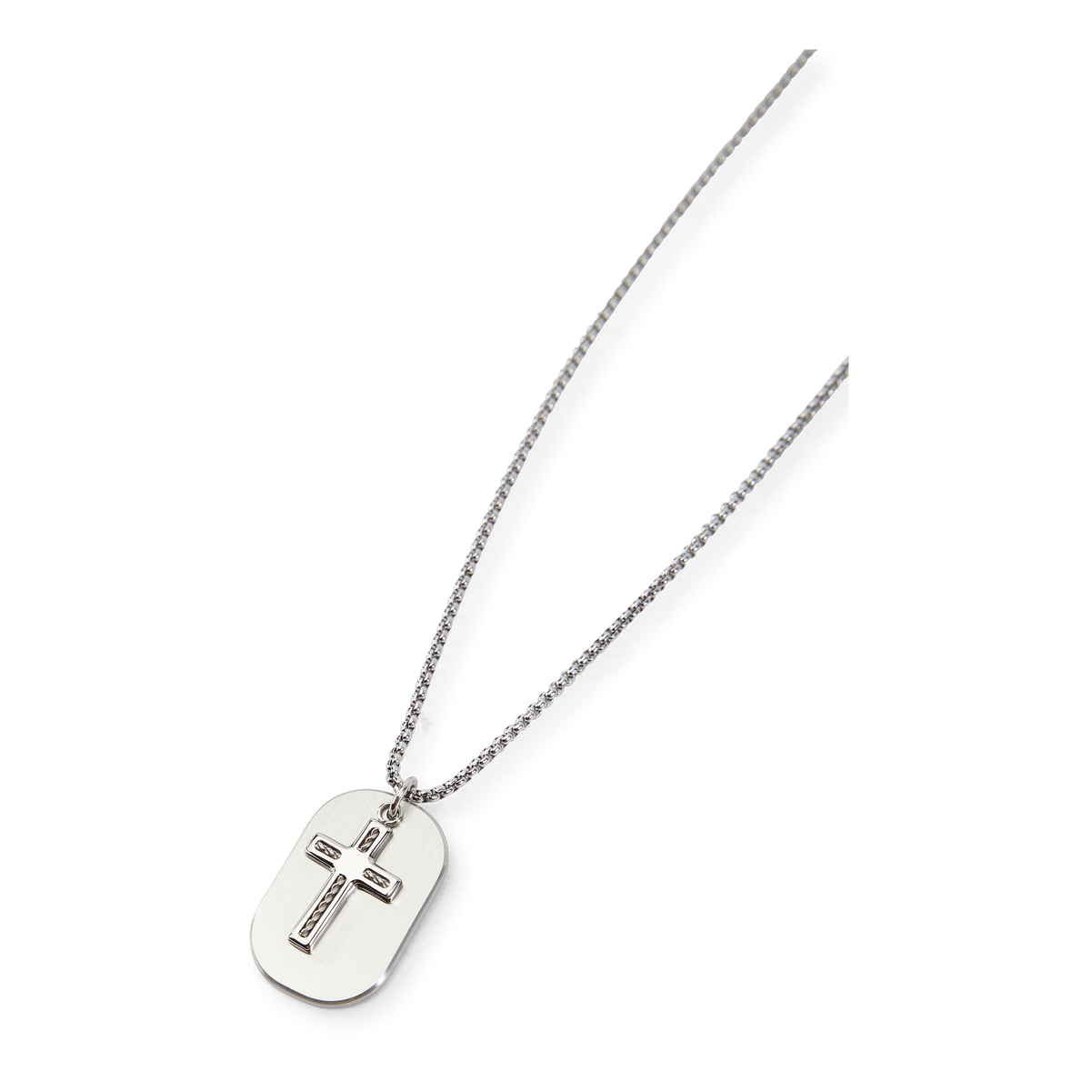 Necklace Steel Silver Steel