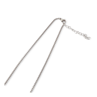 Necklace Steel Silver Steel