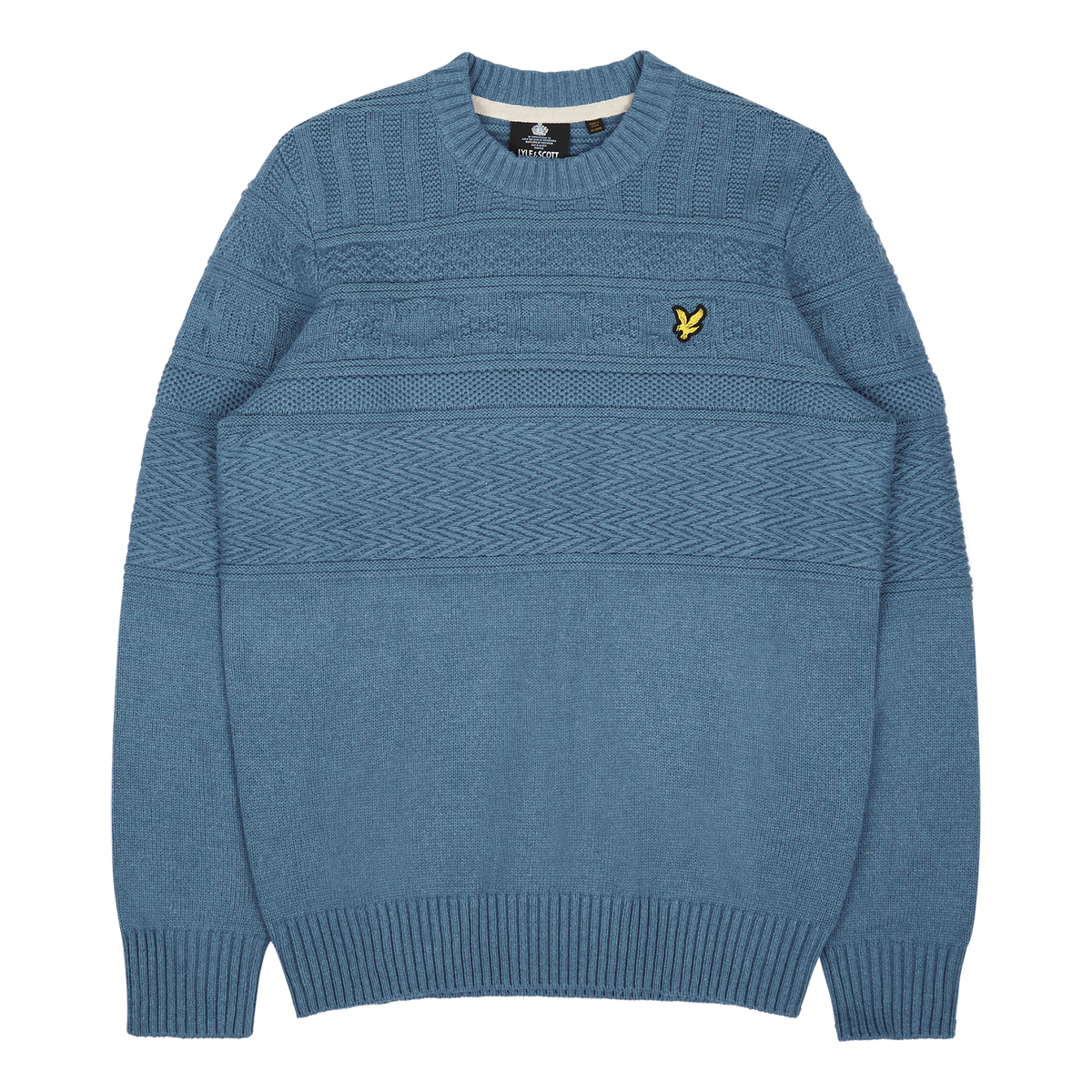 Lyle & Scott Guernsey Crew Neck W825 Skipton