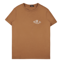Replay No Thema Tee 227 Tobacco
