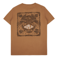 Replay No Thema Tee 227 Tobacco