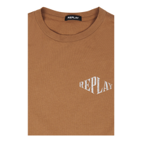 Replay No Thema Tee 227 Tobacco