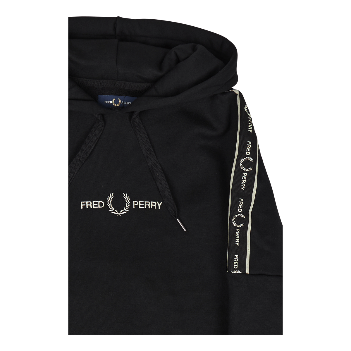 Fred Perry Tape S Hooded Sweatshirt 102