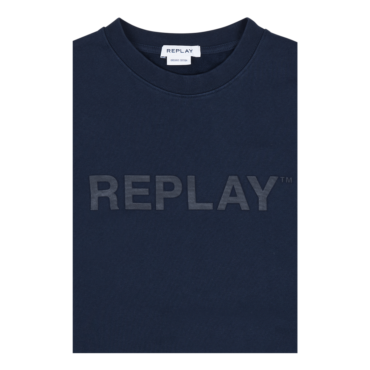 Replay Logo Crew Neck Sweatshirt 085