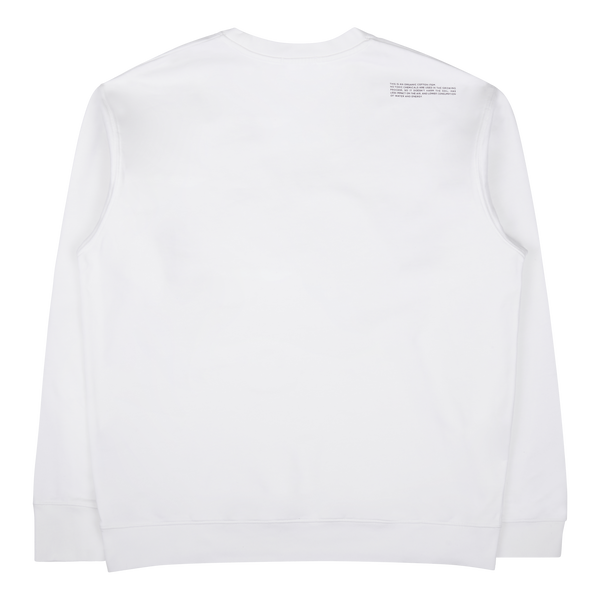 Replay Logo Crew Neck Sweatshirt 801 Chalk