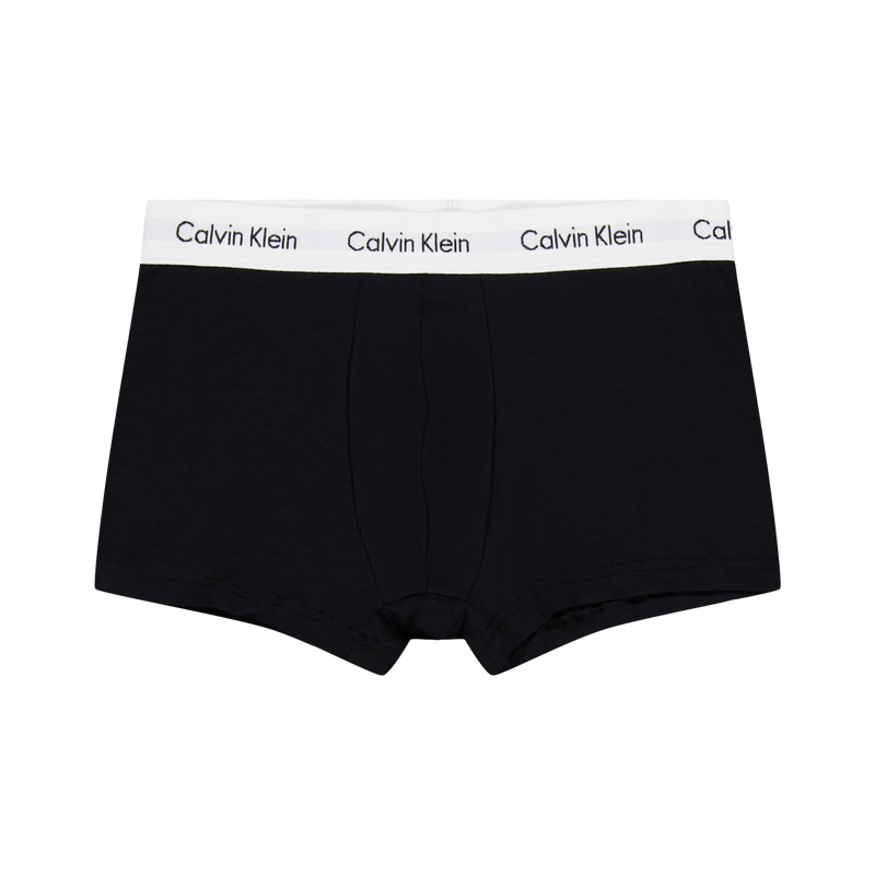 Cotton Stretch 3P Low Rise Trunk Black