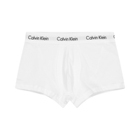 Cotton Stretch 3P Low Rise Trunk White