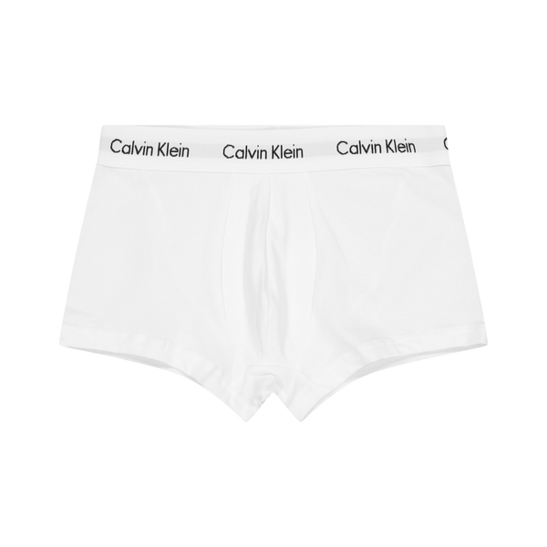 Cotton Stretch 3P Low Rise Trunk White