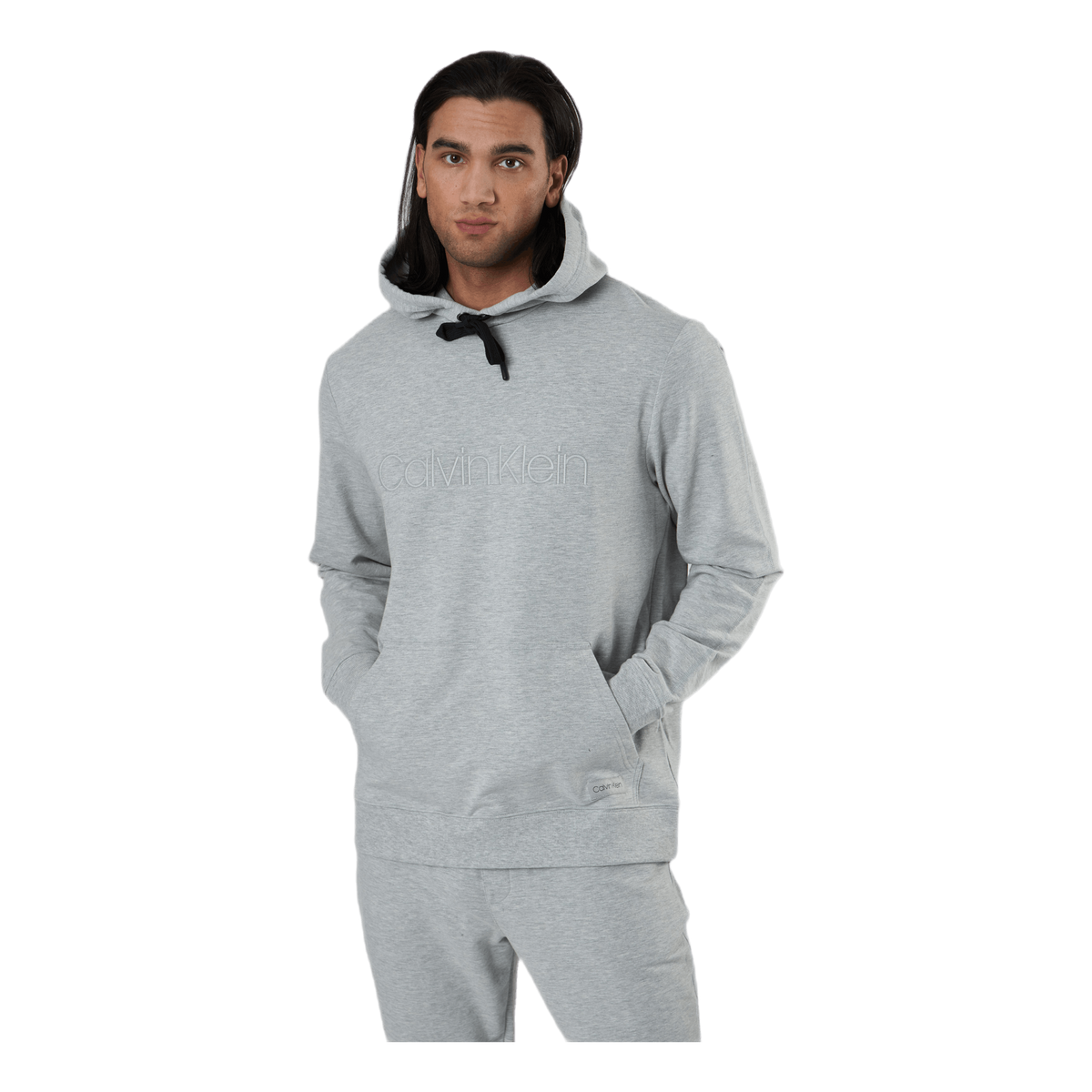 Eco Cotton L/S Hood Grey