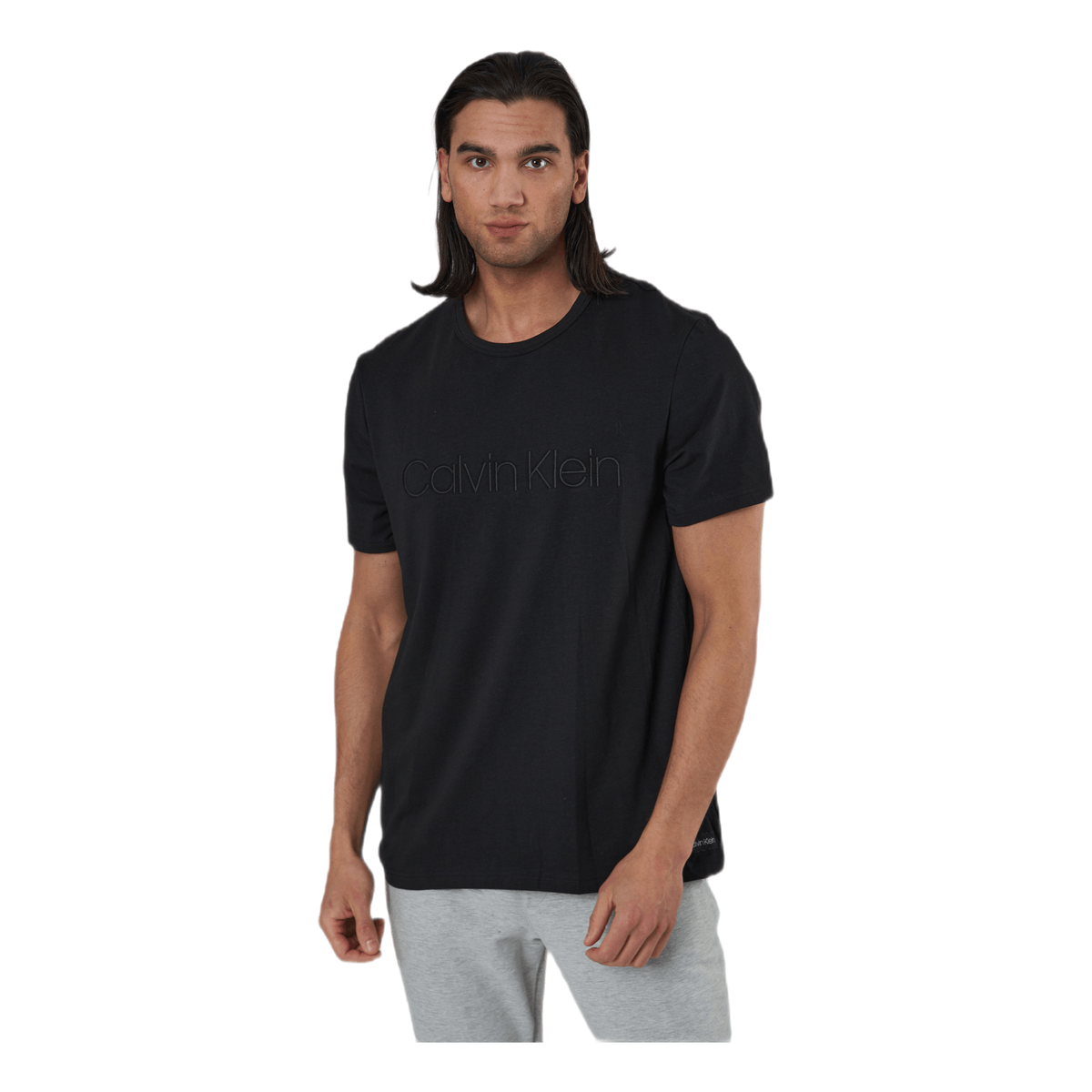 Eco Cotton S/S Crew Neck Black