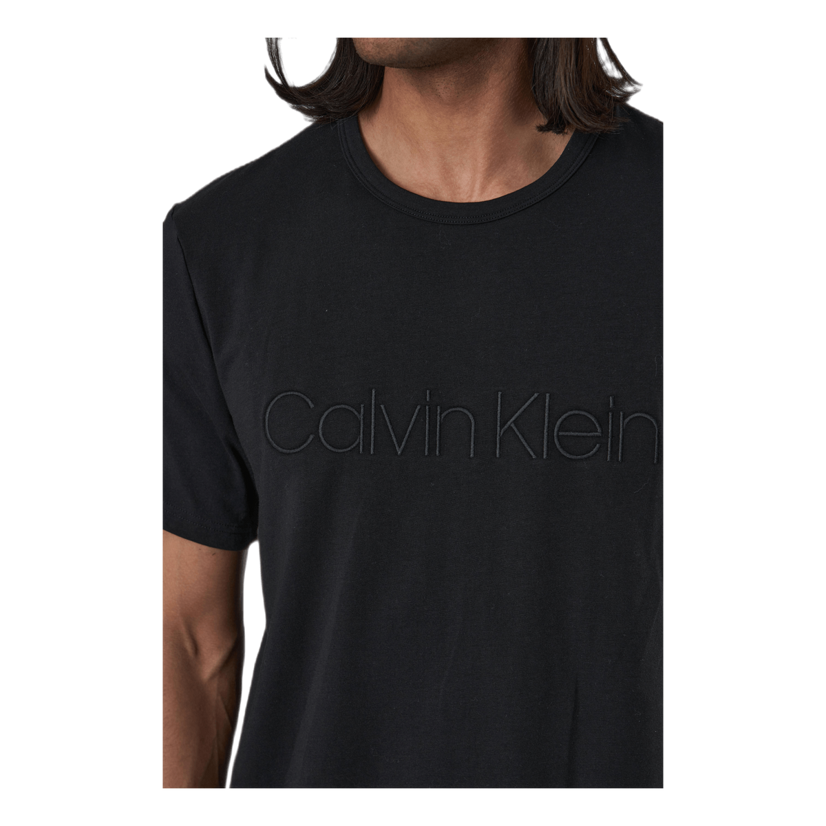 Eco Cotton S/S Crew Neck Black