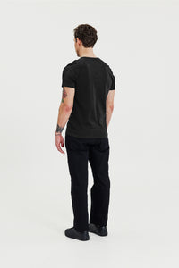 Crew-Neck 2-Pack Black
