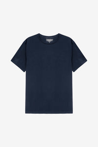 Crew-Neck Slim Dark Navy