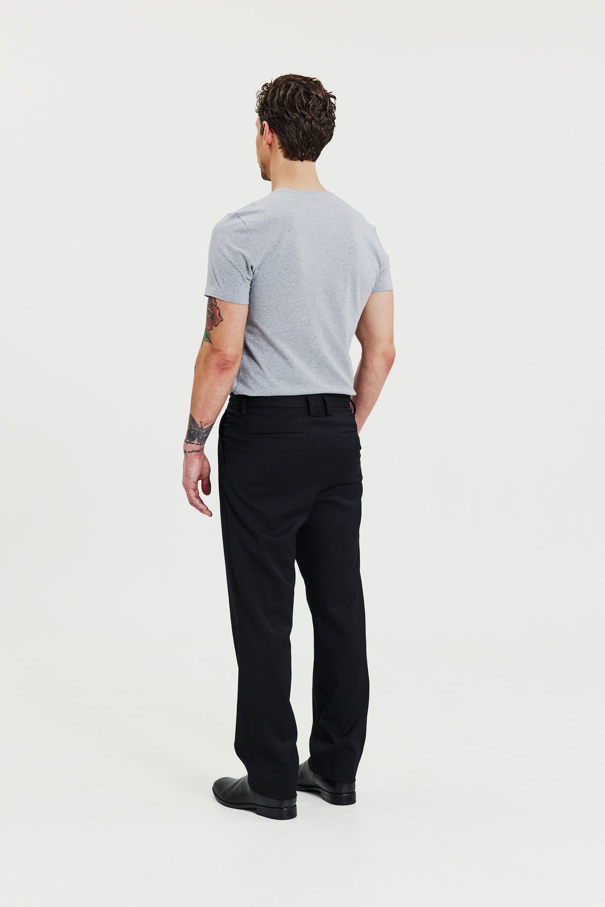 Crew-Neck 2-Pack Grey Melange