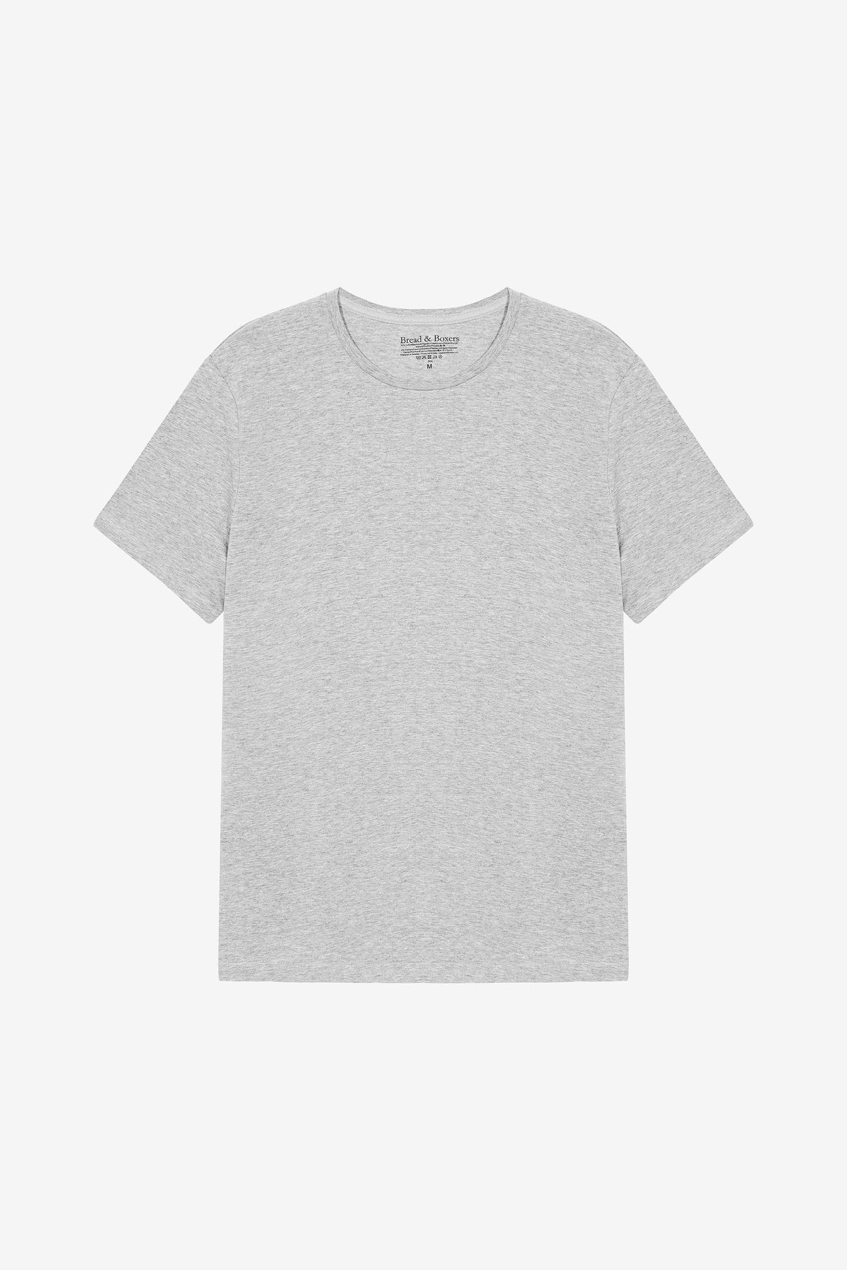 Crew-Neck 2-Pack Grey Melange