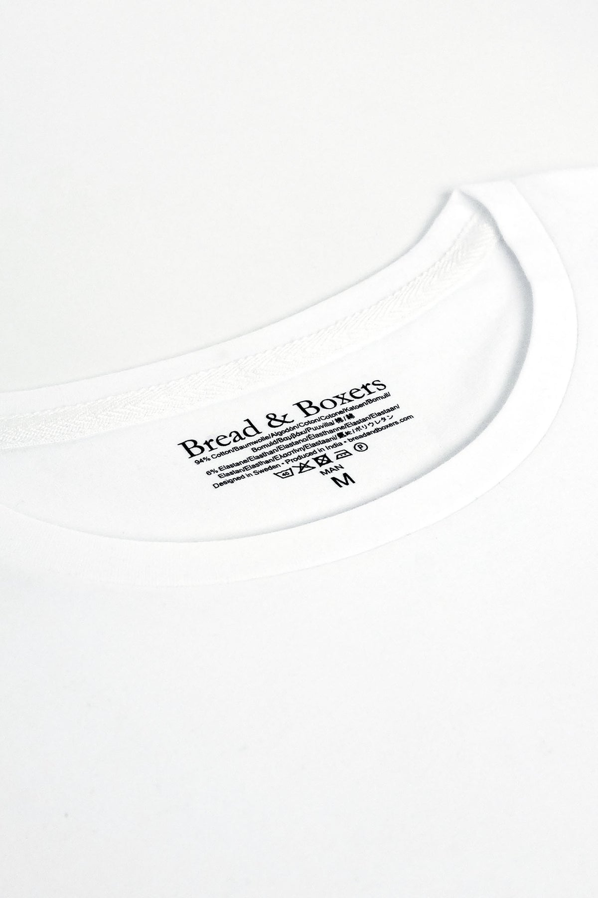 Crew-Neck Slim White