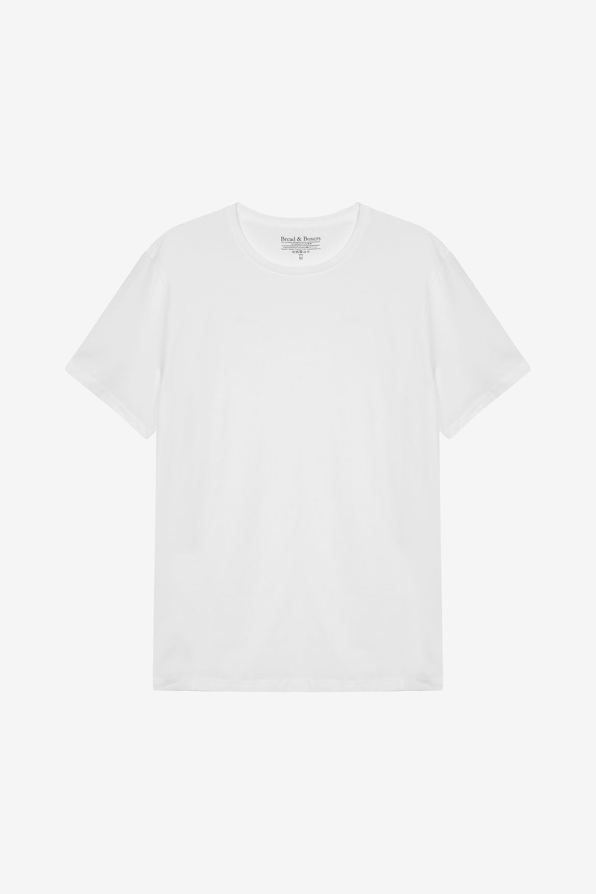 Crew-Neck Slim White