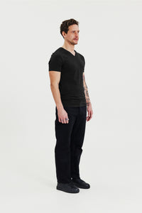 V-Neck 2-Pack Black