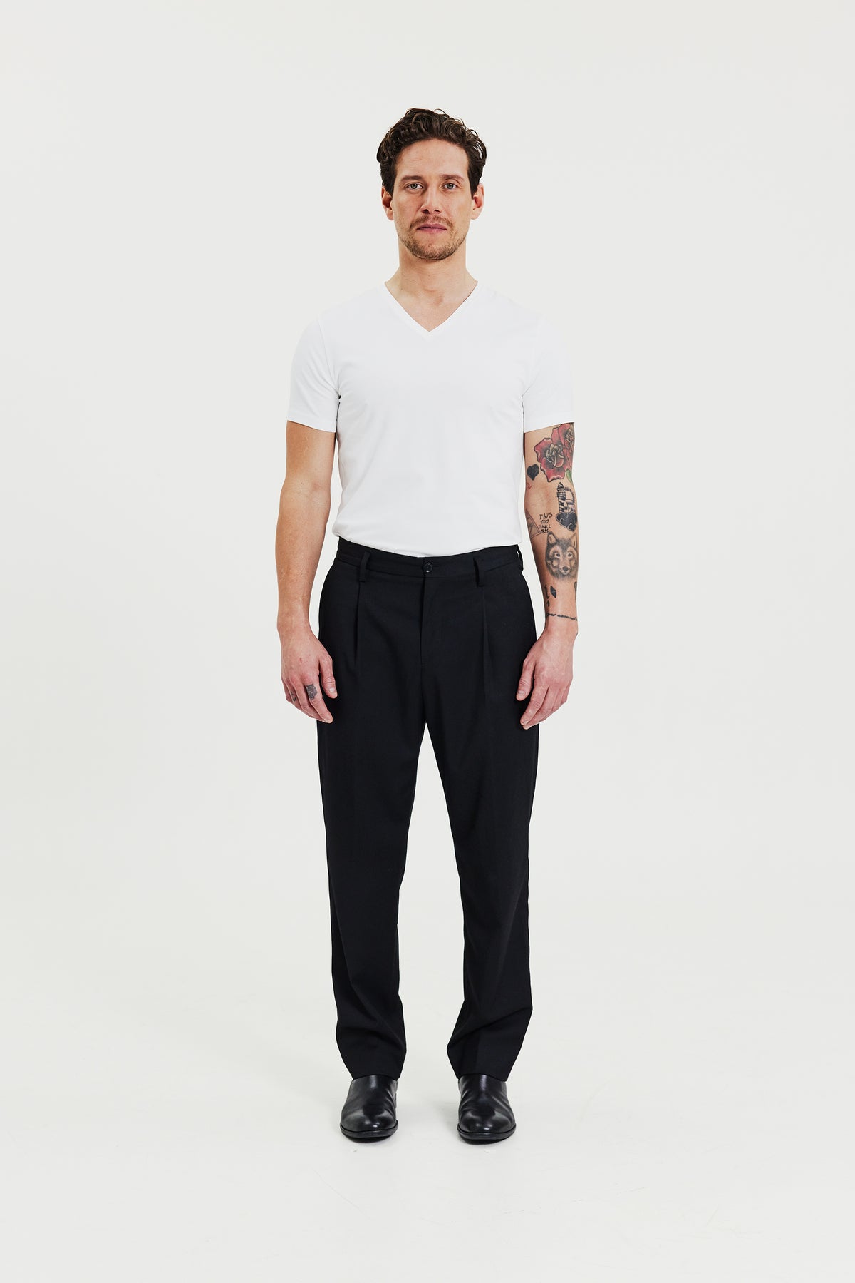 V-Neck 2-Pack White