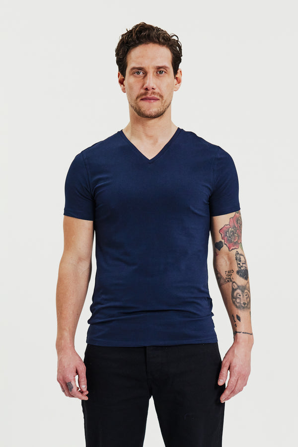 V-Neck Dark Navy