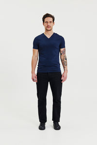 V-Neck Dark Navy