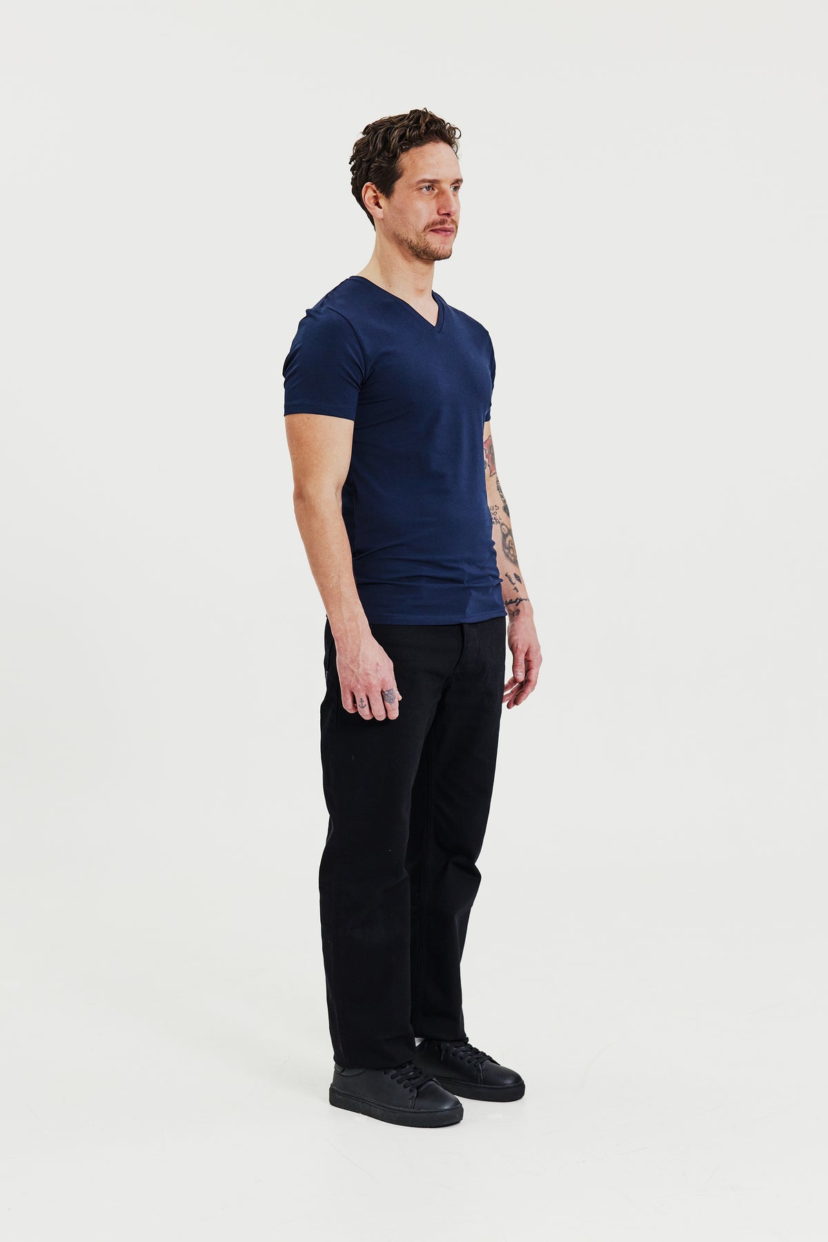 V-Neck Dark Navy
