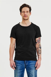 Crew-Neck Relaxed Black