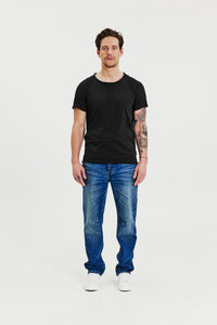 Crew-Neck Relaxed Black