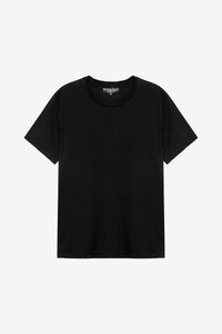 Crew-Neck Relaxed Black