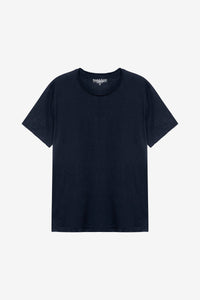 Crew-Neck Relaxed Dark Navy