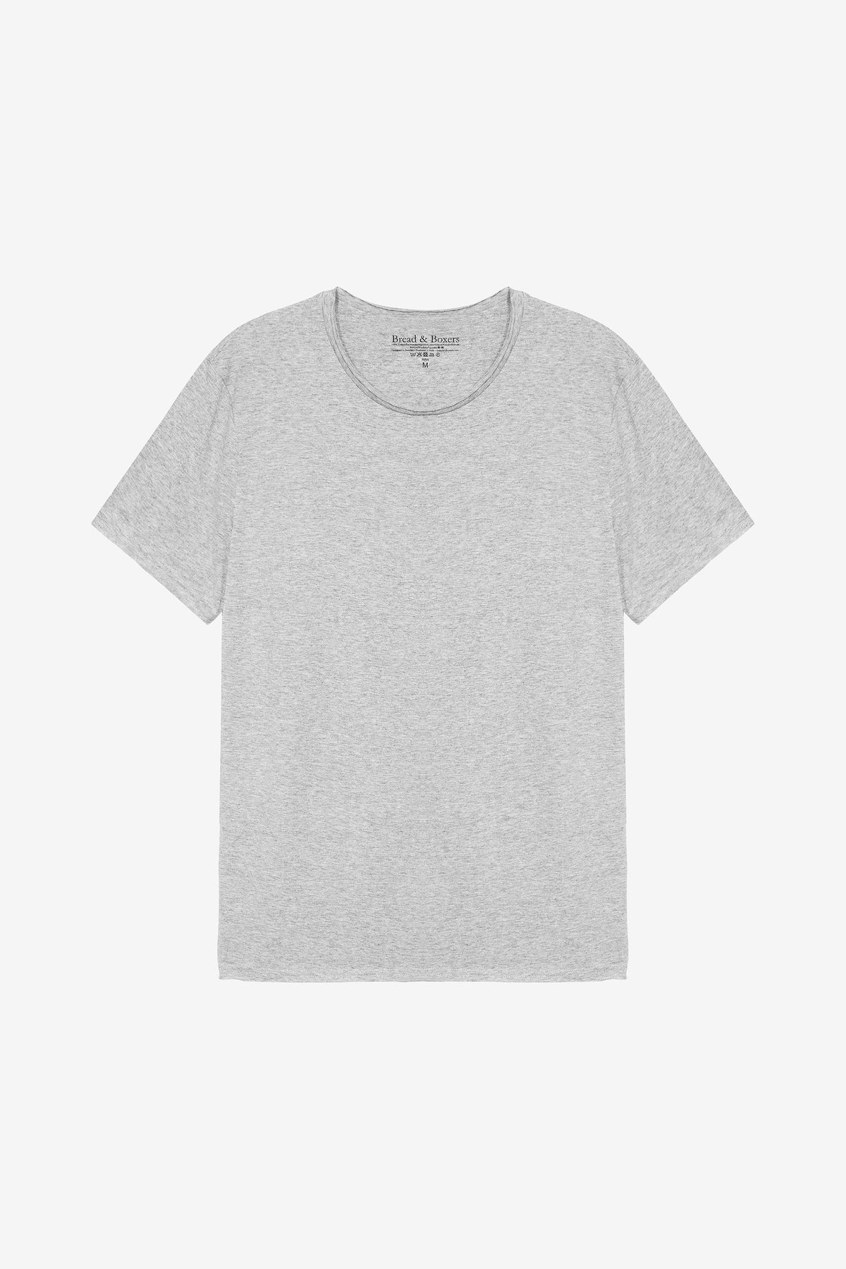 Crew-Neck Relaxed Grey Melange