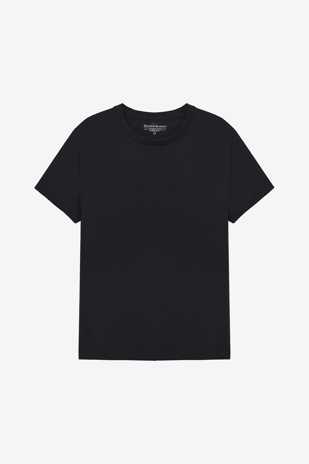 Roll-Up Tee Black