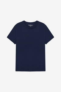 Roll-Up Tee Dark Navy