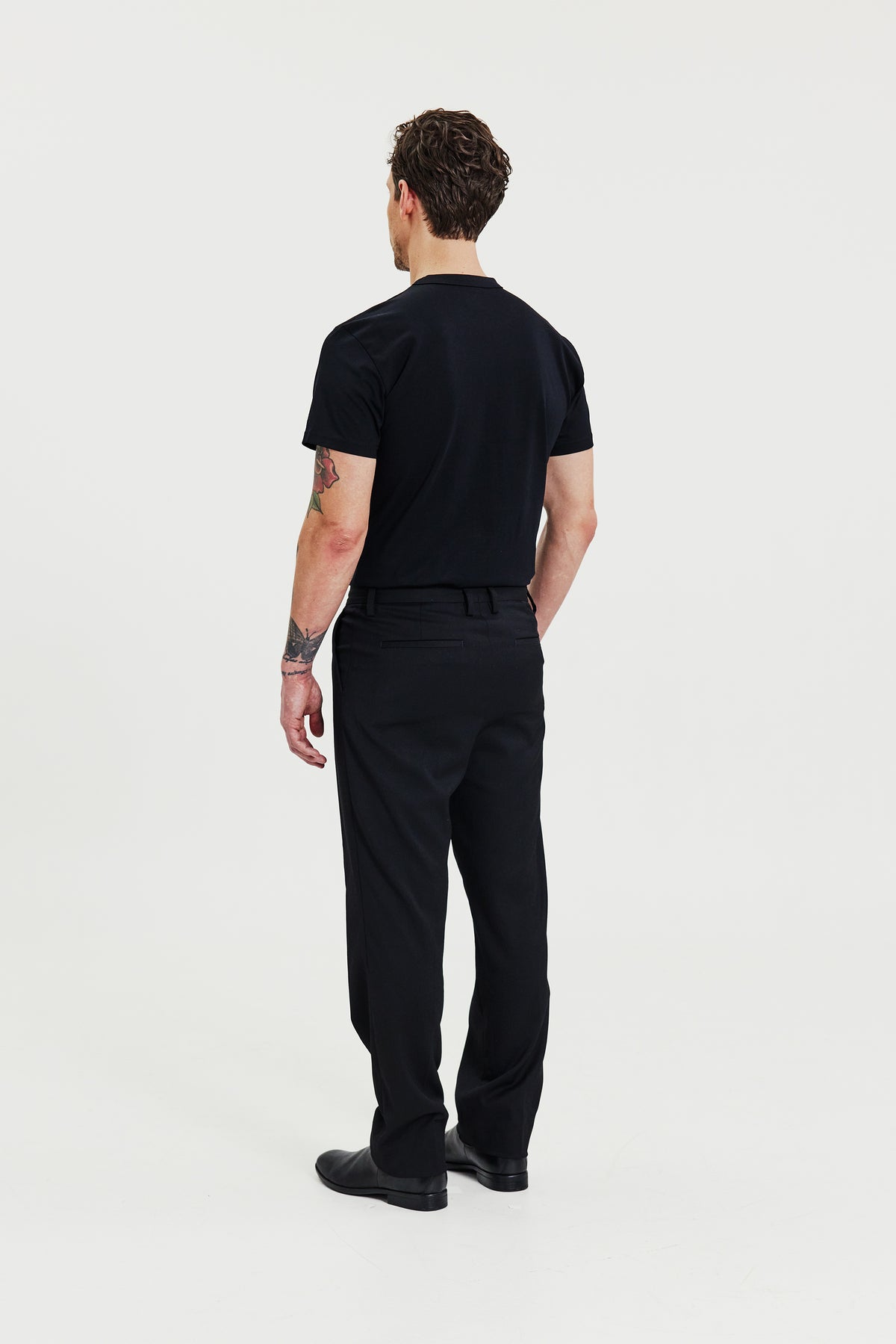Crew-Neck Pima Black