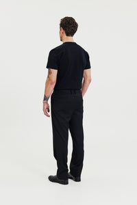 Crew-Neck Pima Black