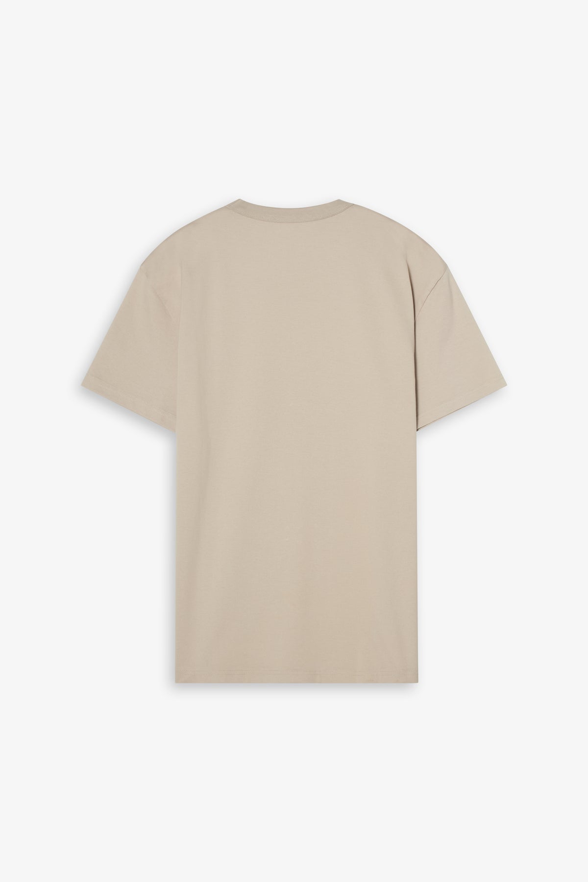 Crew-neck Pima Greige