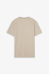 Crew-neck Pima Greige