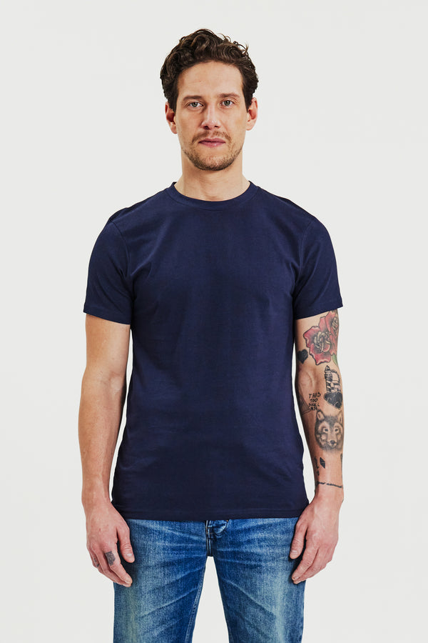 Crew-Neck Regular Dark Navy
