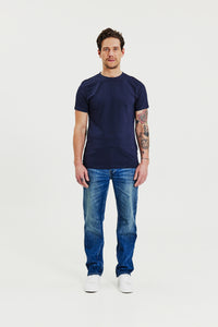 Crew-Neck Regular Dark Navy