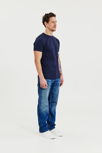 Crew-Neck Regular Dark Navy