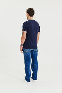 Crew-Neck Regular Dark Navy