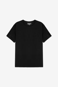 Crew-Neck Tencel Black